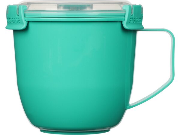 Sistema Hrnek na polévku a dušené pokrmy Microwave Large Soup Mug 900 ml, mátová