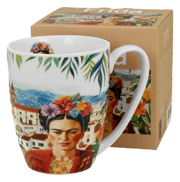 Porcelánový hrnek Mexican Art Frida 360 ml
