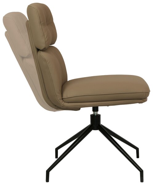 ŽIDLE, černá, šedohnědá Dieter Knoll - Jídelní židle