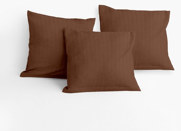 Povlečení Krep tmavě hnědý Krep deluxe povlak 40/40
