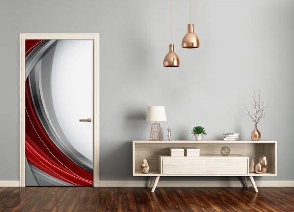 Samolepící fototapeta na dveře Vlny pozadí 95x205 cm