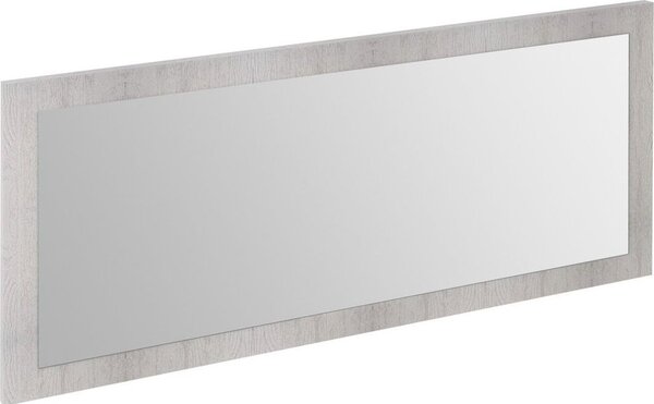 Sapho TREOS zrcadlo v rámu 1100x500x28mm, dub Polar (TS102) TS100-1010