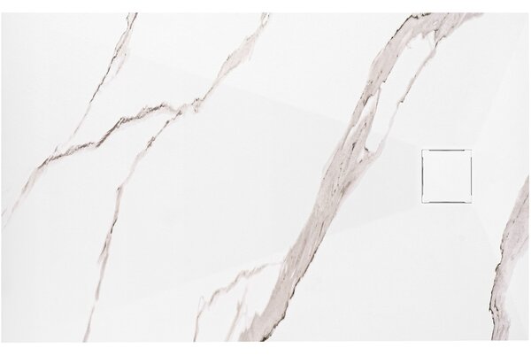 Sprchová vanička Magnum CARRARA WHITE 80x100
