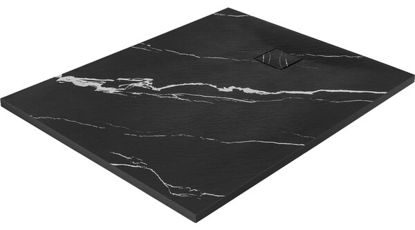 Sprchová vanička Magnum CARRARA BLACK 80x100