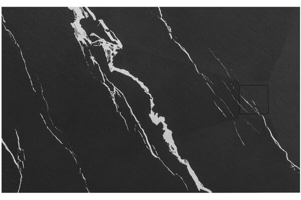 Sprchová vanička Magnum CARRARA BLACK 80x100