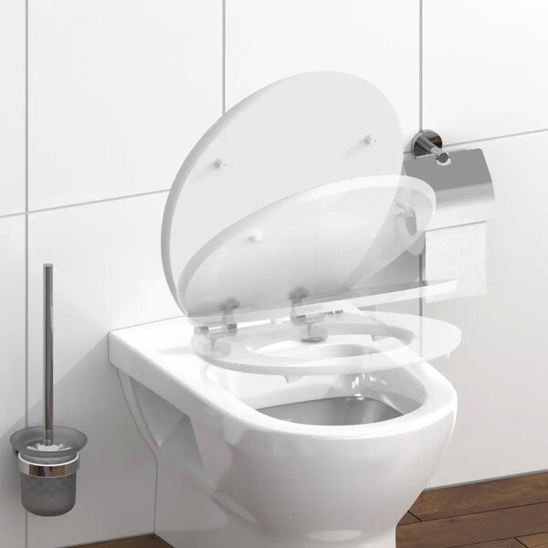 Eisl Sanitär WC prkénko MDF Soft Close Diamond High Gloss 80545