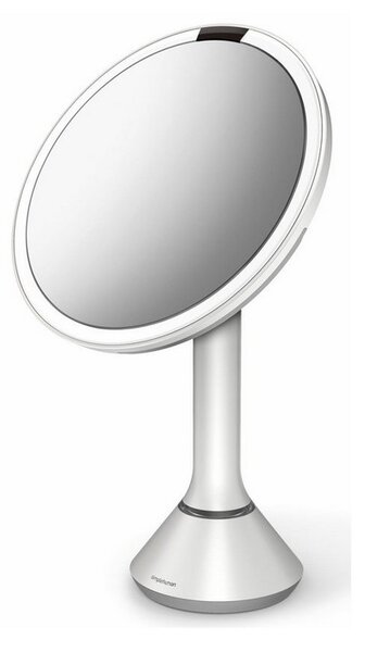 Zrcátko Simplehuman s nastavitelným jasem Dual LED, bílá