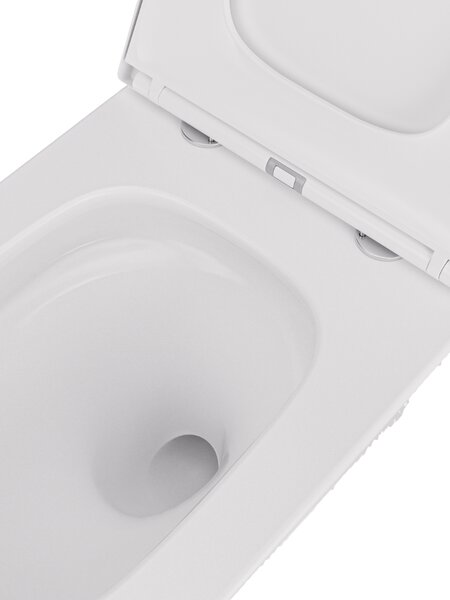 UPTrend Závěsný WC komplet bez příruby GRAVIS VORTEX TR2216R včetně Soft-Close sedátka, bílá lesk