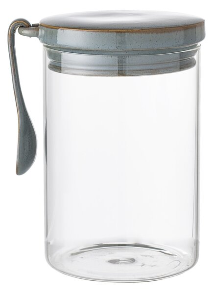 Bloomingville Dóza Pixie s keramickou lžičkou 1,5l