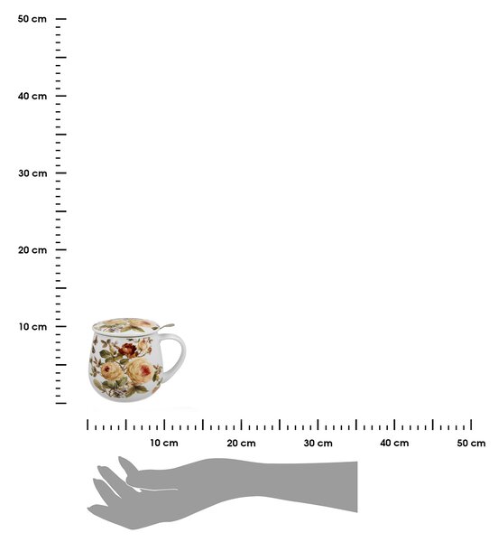 Čajová souprava Zahra 430 ml