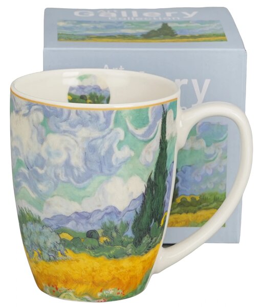 Porcelánový hrnek Van Gogh Wheat Field 360 ml