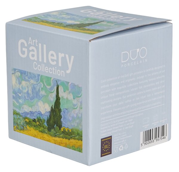 Porcelánový hrnek Van Gogh Wheat Field 360 ml