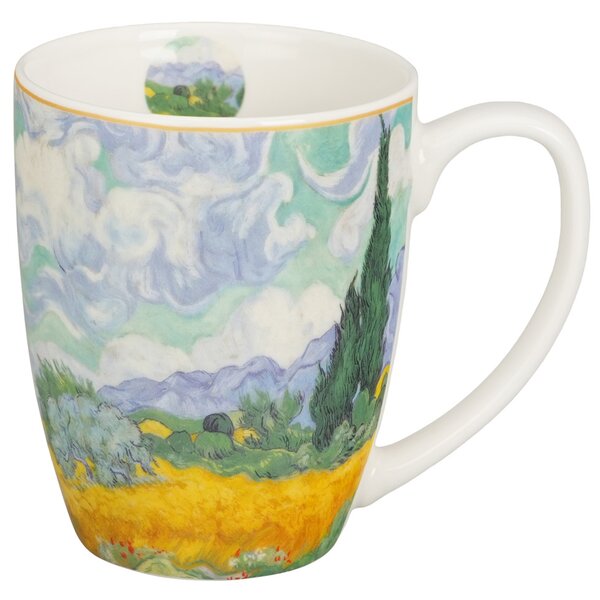 Porcelánový hrnek Van Gogh Wheat Field 360 ml