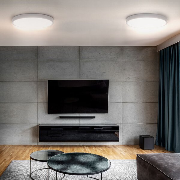 SOLIGHT LED osvětlení s dálkovým ovladačem Estela White, 60W, 4500lm, 50cm, CCT