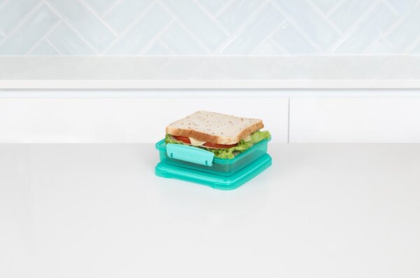 Sistema Svačinový box na toast Lunch Sandwich 450 ml, mátová