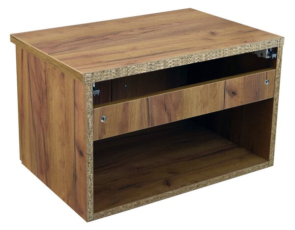 Comodo Koupelnová skříňka pod deskové umyvadlo Agria II GO 60-HD - zlatý dub/zlatý dub