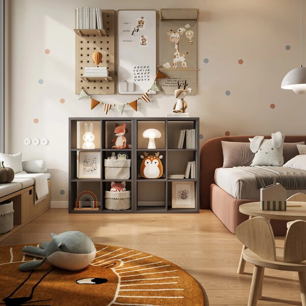 Szynaka Regál Mixxit 9 FR 108 cm grafit