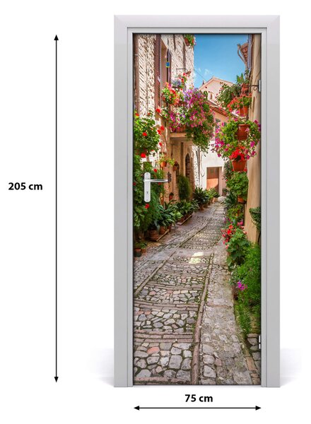 Fototapeta samolepící na dveře Umbrie Itálie 75x205 cm