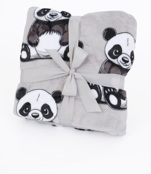 MK Lůžkoviny Dětská deka do postýlky mikroplyš Exclusive 80 × 100 cm – Panda