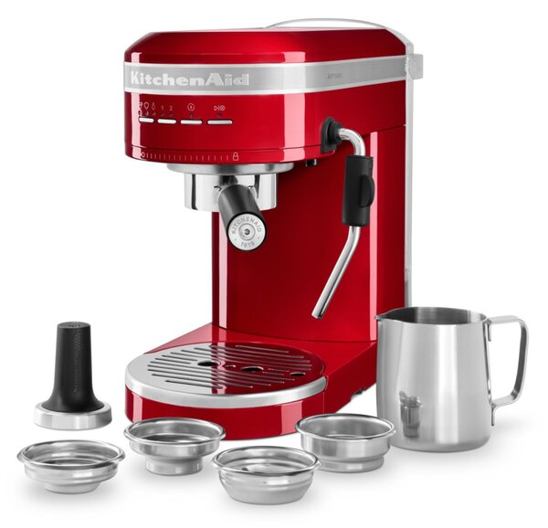 Pákový kávovar KitchenAid Artisan 5KES6503 - královská červená