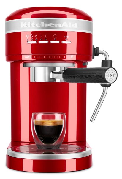 Pákový kávovar KitchenAid Artisan 5KES6503 - červená metalíza