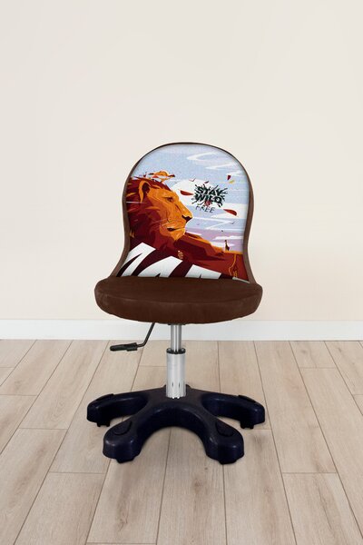 Damzaan Barevná dětská židle Simba