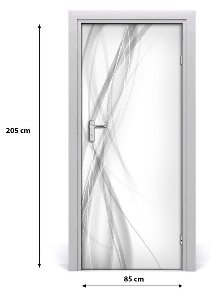 Samolepící fototapeta na dveře Abstrakce vlny 85x205 cm