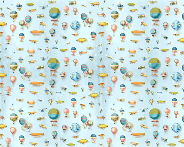 Fototapety na míru, Balony, vzducholodě, letadla, 6022, Imaginum, Vavex