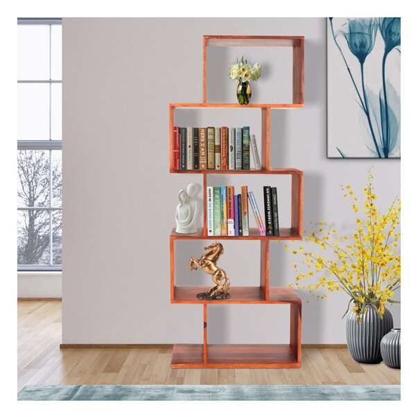 Knihovna Rami 60x150x30 z indického masivu palisandr