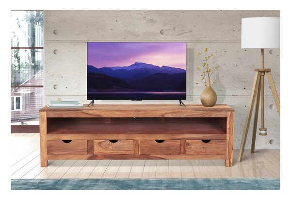 TV stolek Amba 160x50x45 z indického masivu palisandr