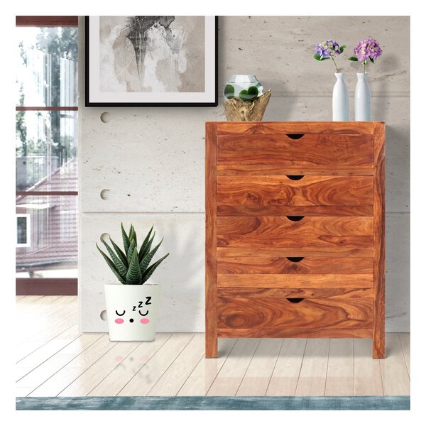 Komoda 90x120x45 Amba z indického masivu palisandr
