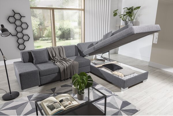 Porto sedací souprava Materiál / Dekor: Sawana 21, Ekokůže Soft 17, Orientace: Levá