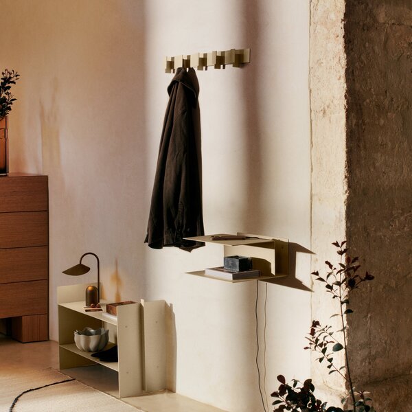 FERM LIVING Nástěnný věšák Lager, Cashmere