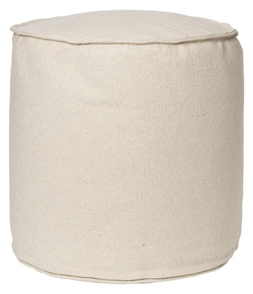 FERM LIVING Pouf Aun, Ø40, Off-White