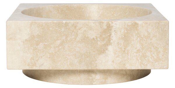 FERM LIVING Mísa Hew High Centrepiece, Travertine