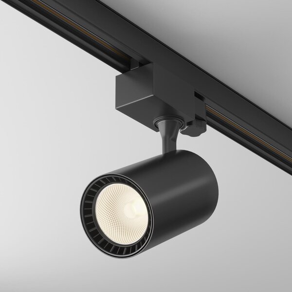 Maytoni Reflektorové LED svítidlo VUORO černé 10W pro 3F systém TRINITY, v. 18 cm, 3000K nestmívatelné