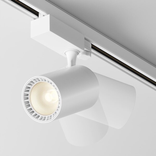 Maytoni Reflektorové LED svítidlo VUORO 26W pro 3F systém TRINITY, v. 19,5 cm, 3000K nestmívatelné Barva: Bílá