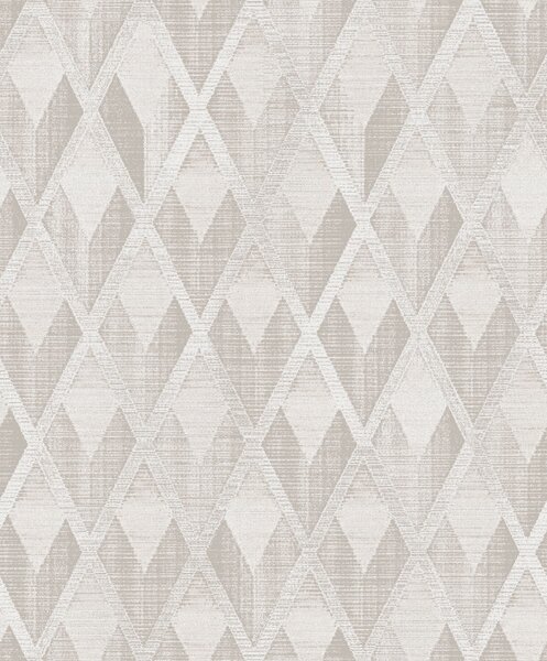 Geometrická vliesová tapeta na zeď, krémová, CAB502, The Texture Book, Masureel