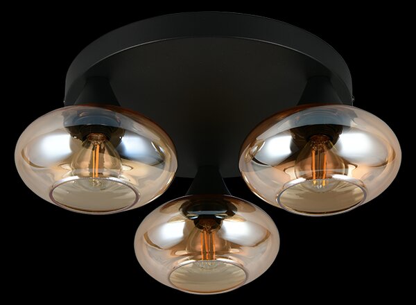 Trio TR66643013 přisazené stropní svítidlo DIVINA | 10W E14 | žlutá