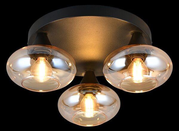 Trio TR66643013 přisazené stropní svítidlo DIVINA | 10W E14 | žlutá