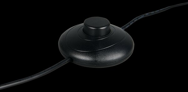 Trio T431610106 LED stojací lampa FLYNT | 11W integrovaný LED zdroj | 1x1150lm | 2300+3000+4000K | s vypínačem | stmívač | chrom | čirá