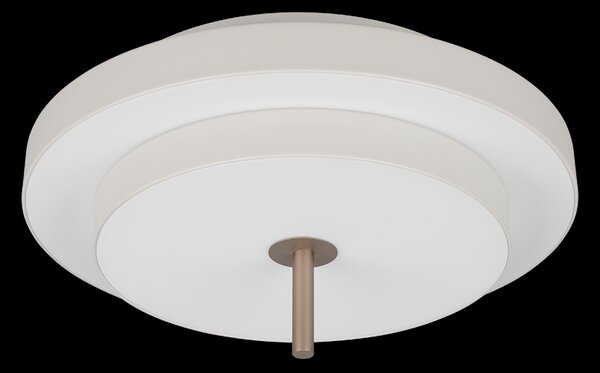 Trio T640210176 LED přisazené stropní svítidlo KEATON | 34W integrovaný LED zdroj | 1x4000lm | 2300+3000+4000K | Trio - SwitchDimmer | šedá