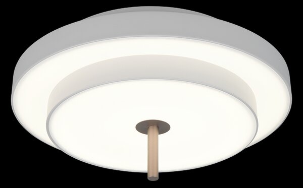 Trio T640210176 LED přisazené stropní svítidlo KEATON | 34W integrovaný LED zdroj | 1x4000lm | 2300+3000+4000K | Trio - SwitchDimmer | šedá