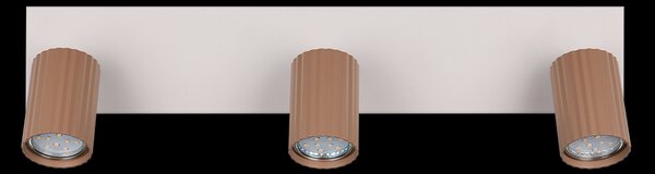 Trio T867700365 bodové stropní svítidlo SOKA | 10W GU10 | hnědá