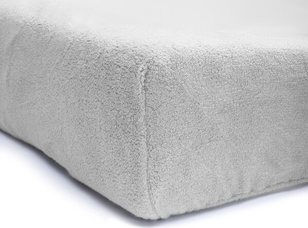 Sleeptime Šedé mikroplyšové prostěradlo Velikost: 90x200