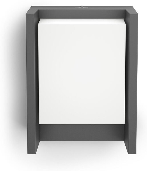 Arbour UltraEfficient venkovní nástěnné LED svítidlo 3,8W 800lm 2700K IP44, antracitové