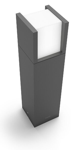 Arbour UltraEfficient venkovní sloupkové LED svítidlo 3,8W 800lm 2700K 40cm IP44, antracitové