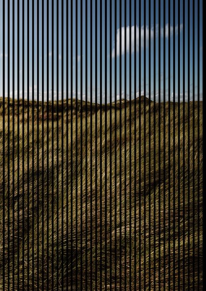 Neuhofer Designový akustický panel „Travnaté kopce“ (Gras01) Vyberte požadovaný rozměr: NR. 4: 1693 x 2400 mm (3 panely)