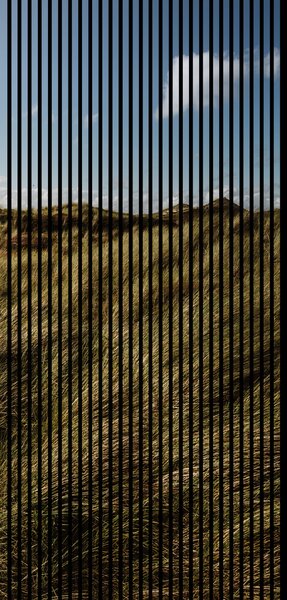 Neuhofer Designový akustický panel „Travnaté kopce“ (Gras01) Vyberte požadovaný rozměr: NR. 4: 1693 x 2400 mm (3 panely)