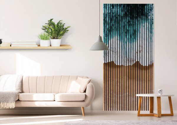Neuhofer Designový akustický panel „Moře“ (Meer01) Vyberte požadovaný rozměr: NR. 1: 573 x 573 mm (1 panel)